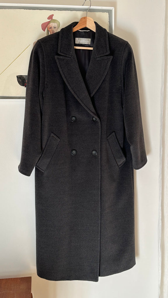 Max Mara grey coat