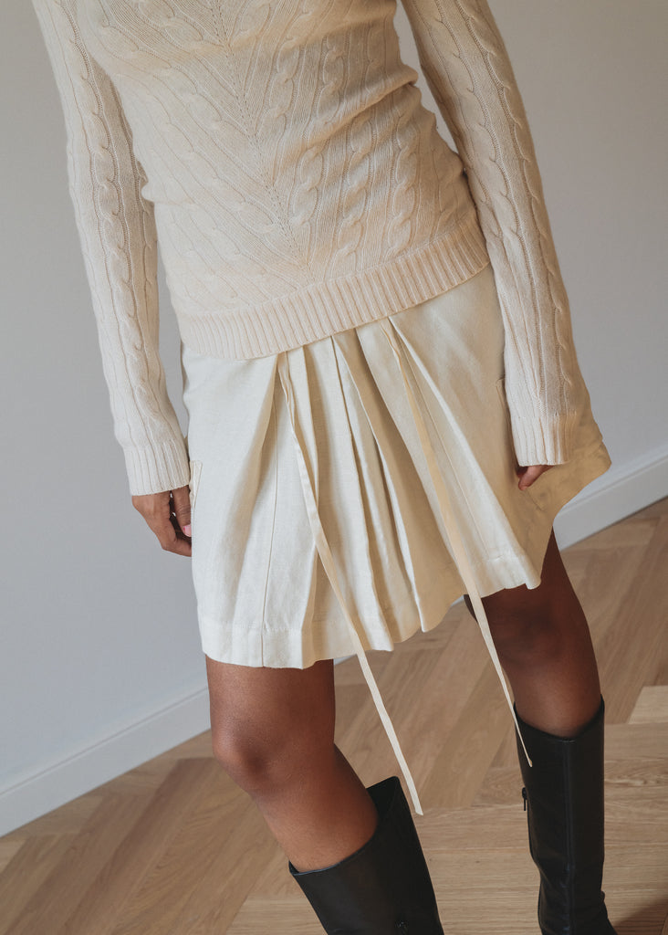 Armani linen Skirt