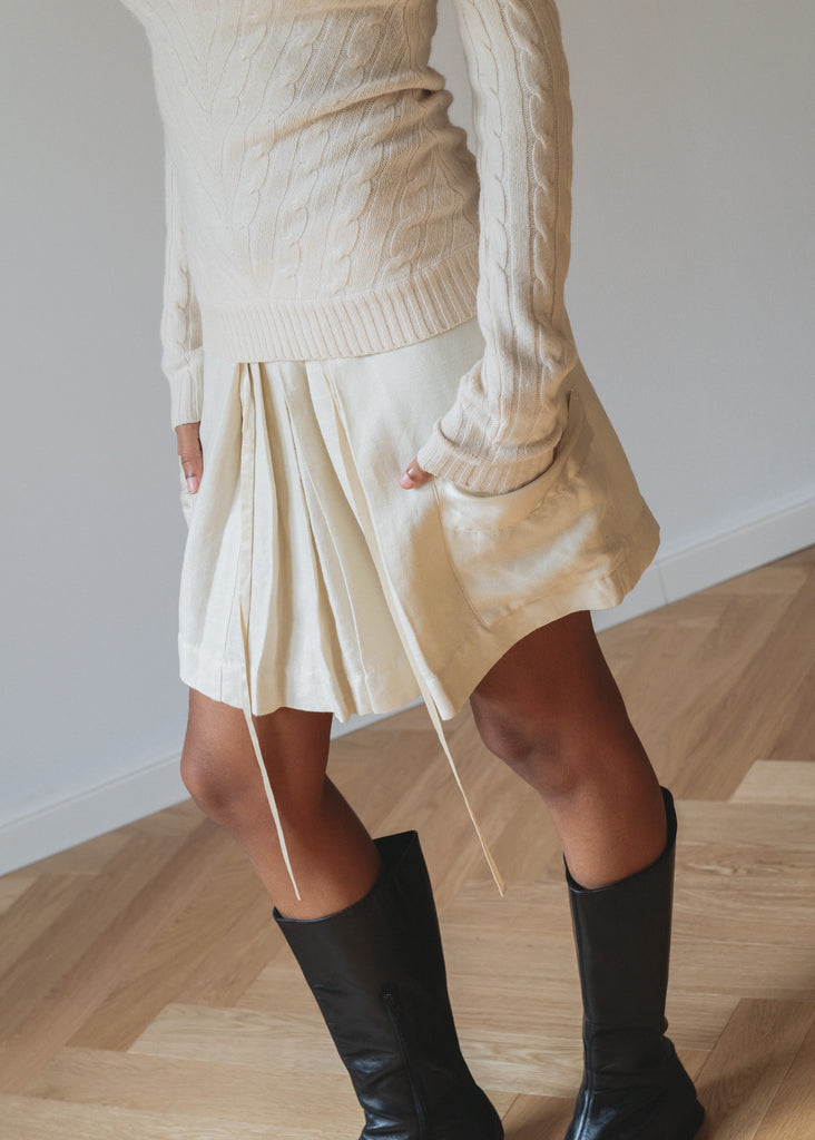 Armani linen Skirt