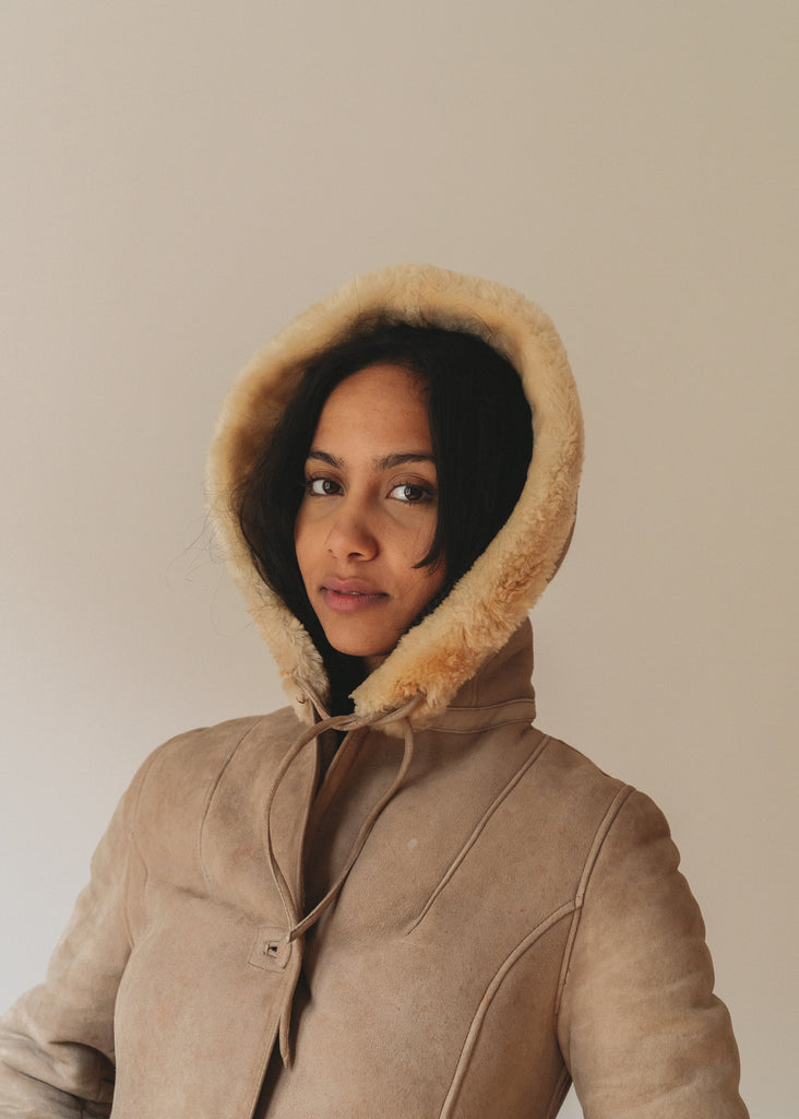 Shearling coat
