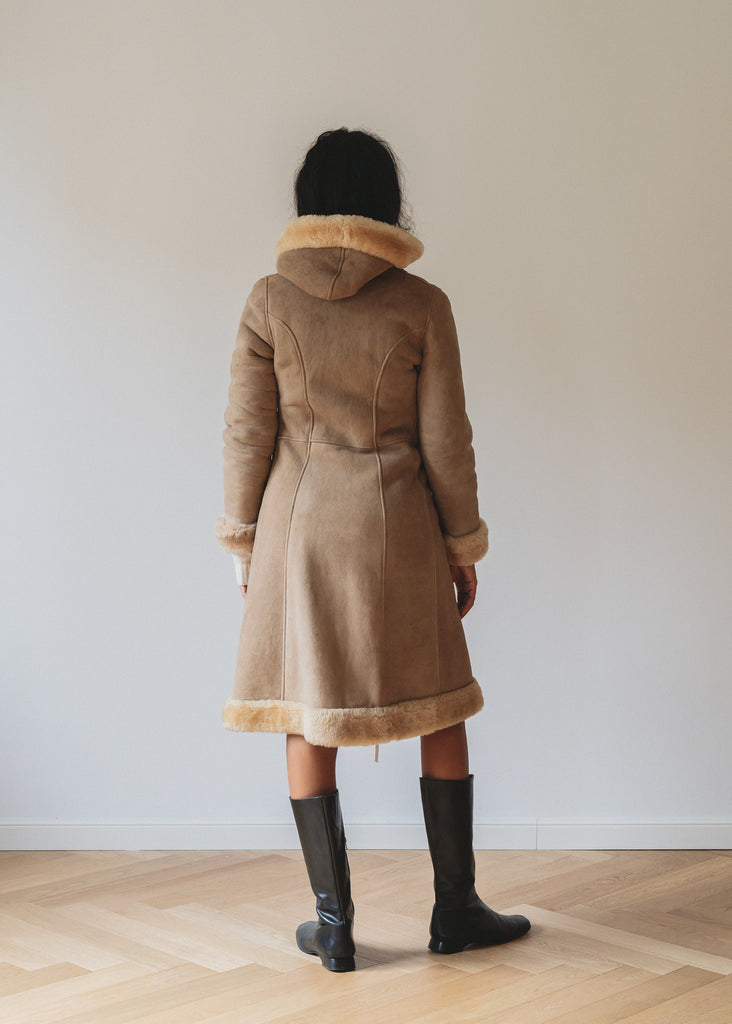 Shearling coat