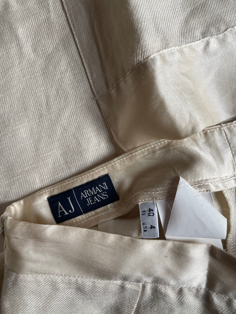 Armani linen Skirt